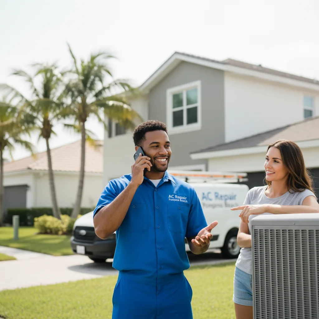 AC Repair Pompano Beach customer support in Sellersville